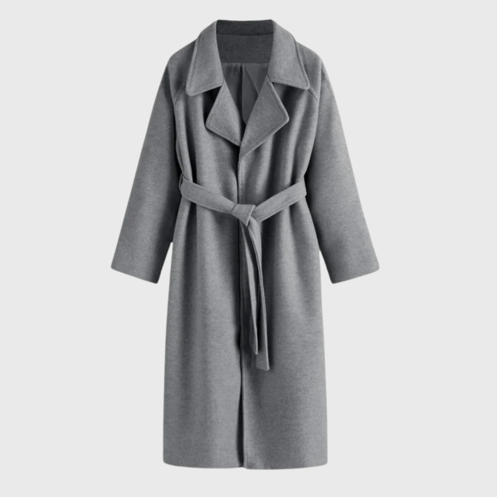 Claire | Women's Classic Belted Overcoat