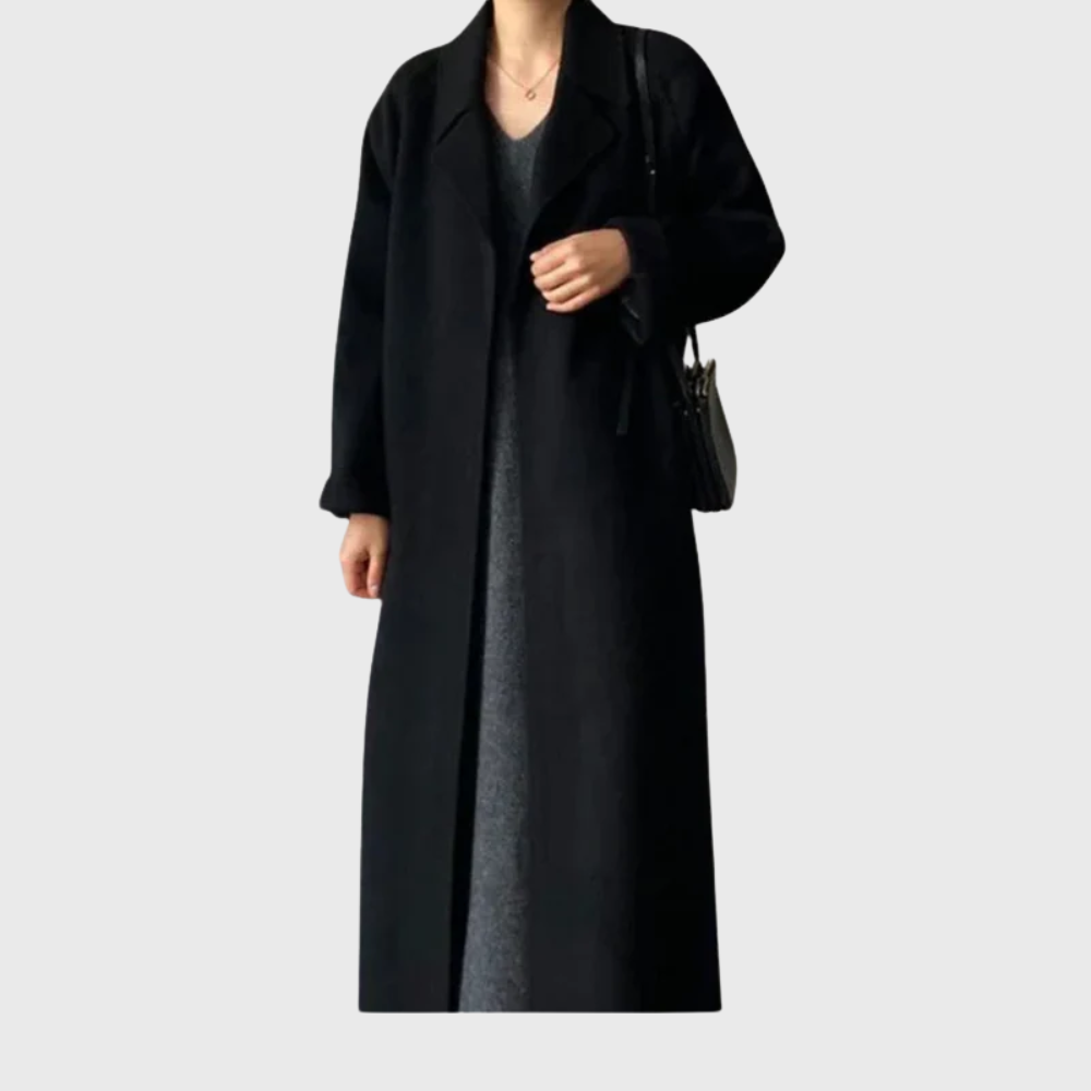 Claire | Women's Classic Belted Overcoat