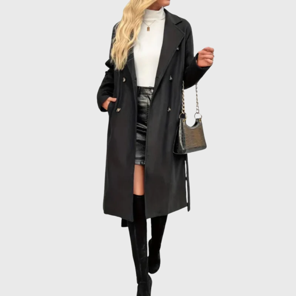 Bianca | Women's Extended Length Winter Trench Coat