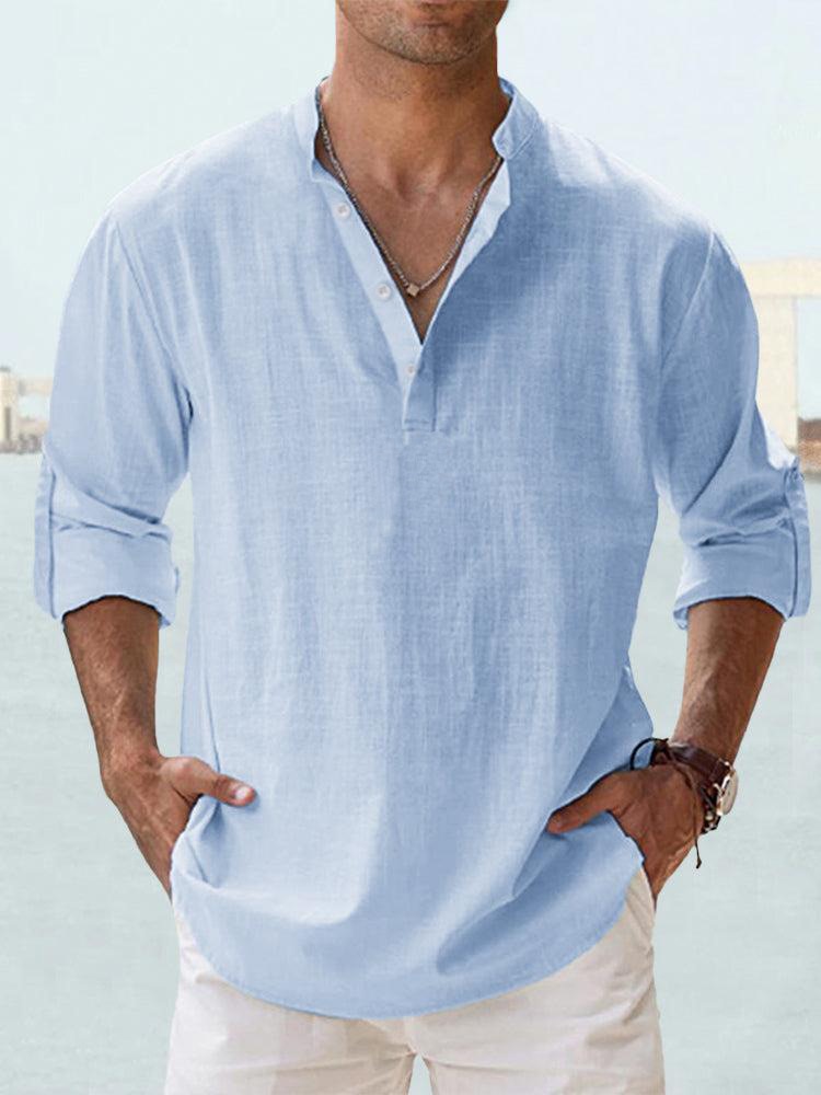 Arthur | The Collarless Shirt