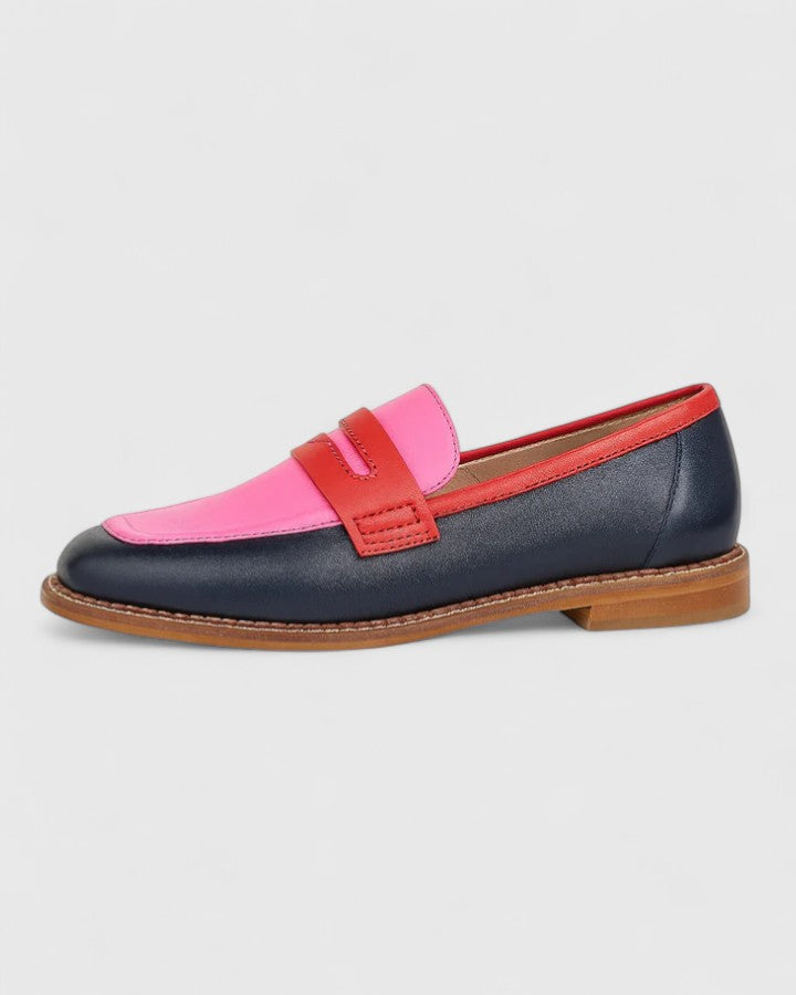 Suzie | Elegant Pink Loafers