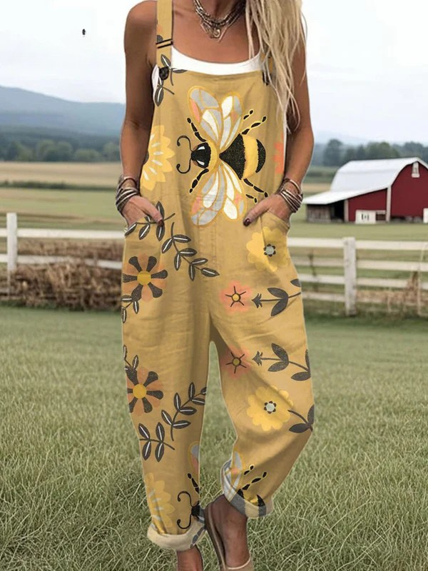 Wildflower Buzz | Dungarees