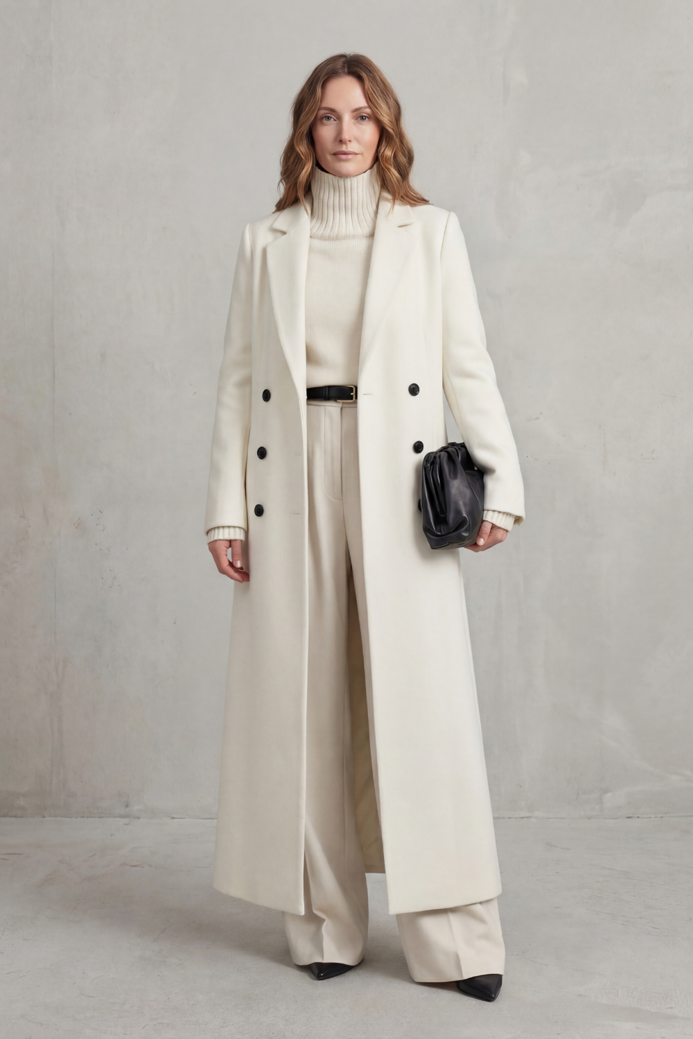 Valderine | Women's Tailored Fit Long Wool Coat