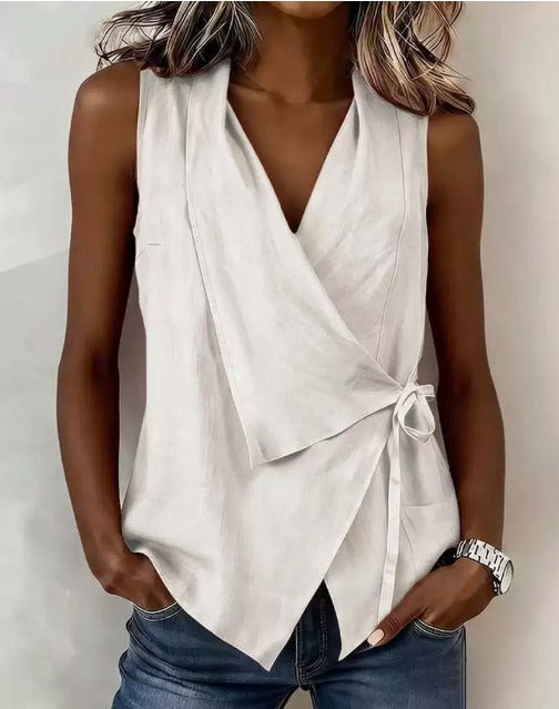 Saveria | Sleeveless Blouse