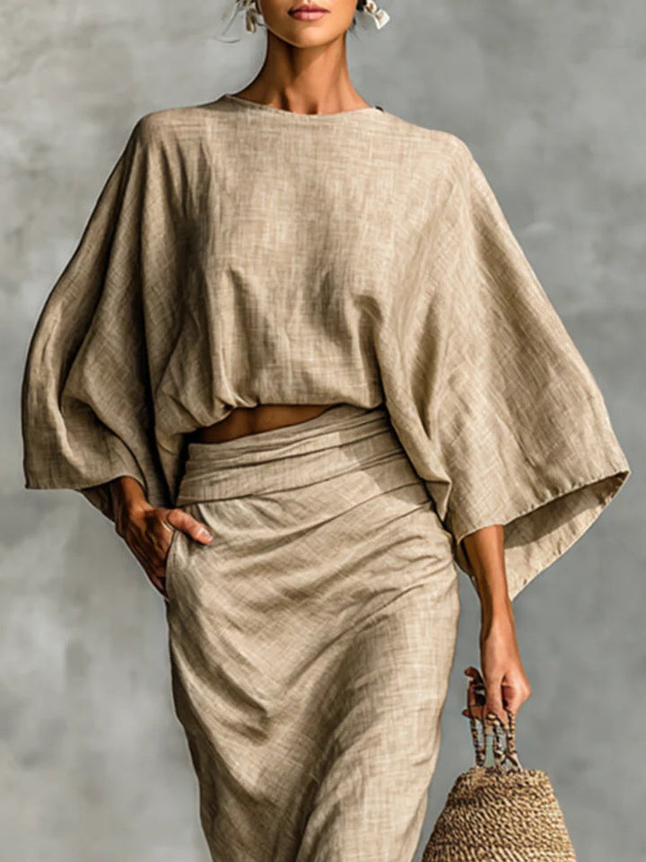 Giulia | Chic Two-Piece Skirt Set