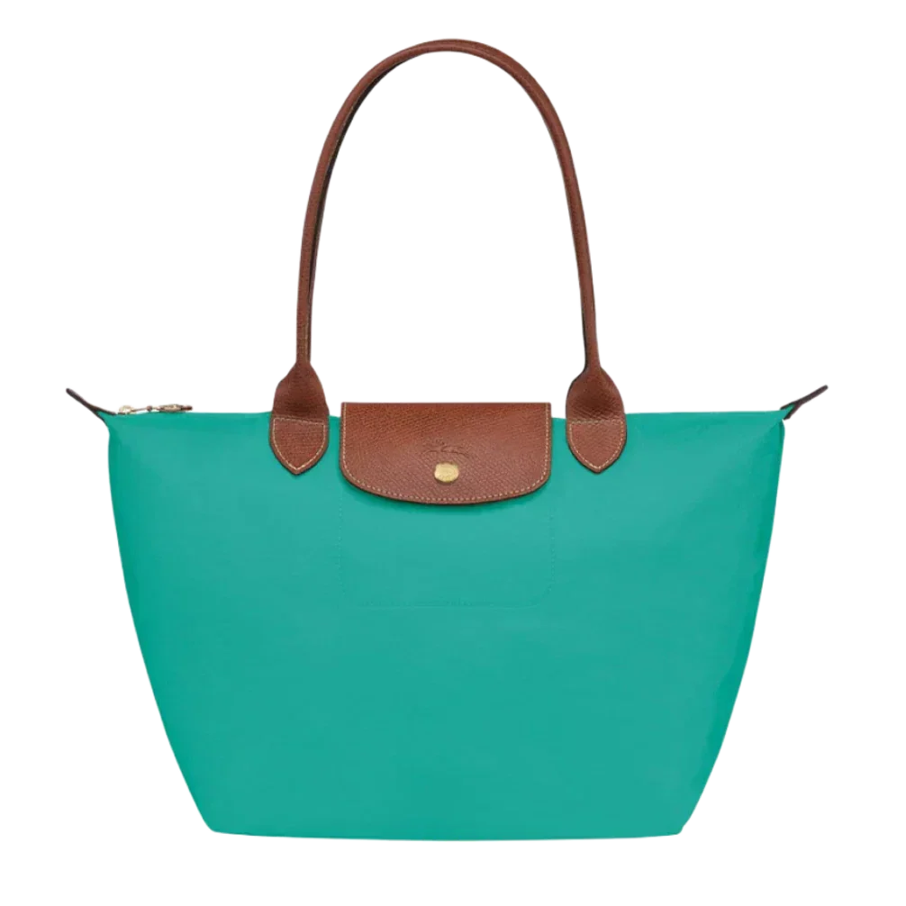 Deluxe Turquoise Large Tote Bag