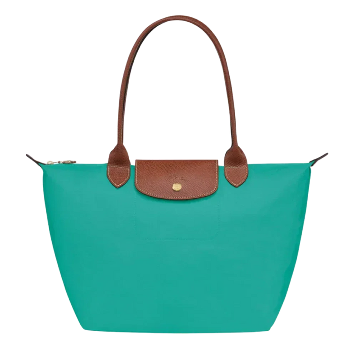 Deluxe Turquoise Large Tote Bag