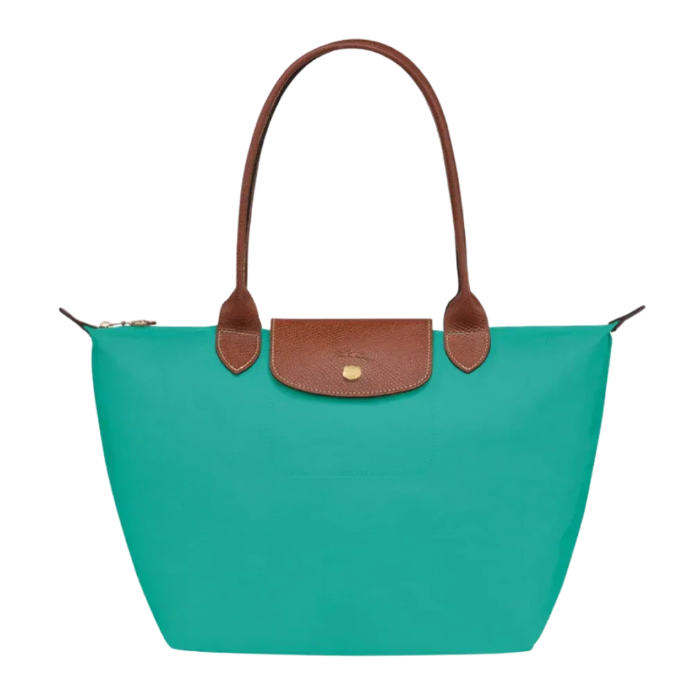 Deluxe Turquoise Large Tote Bag