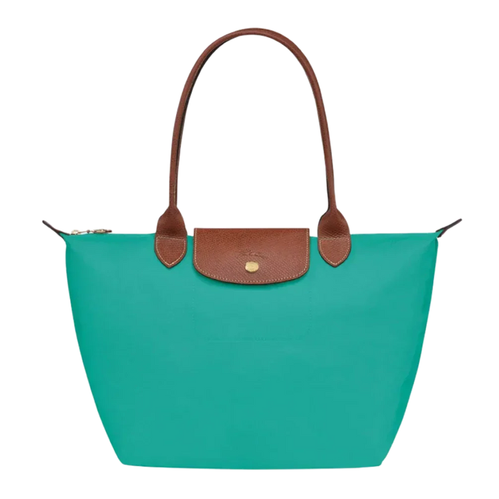 Deluxe Turquoise Large Tote Bag