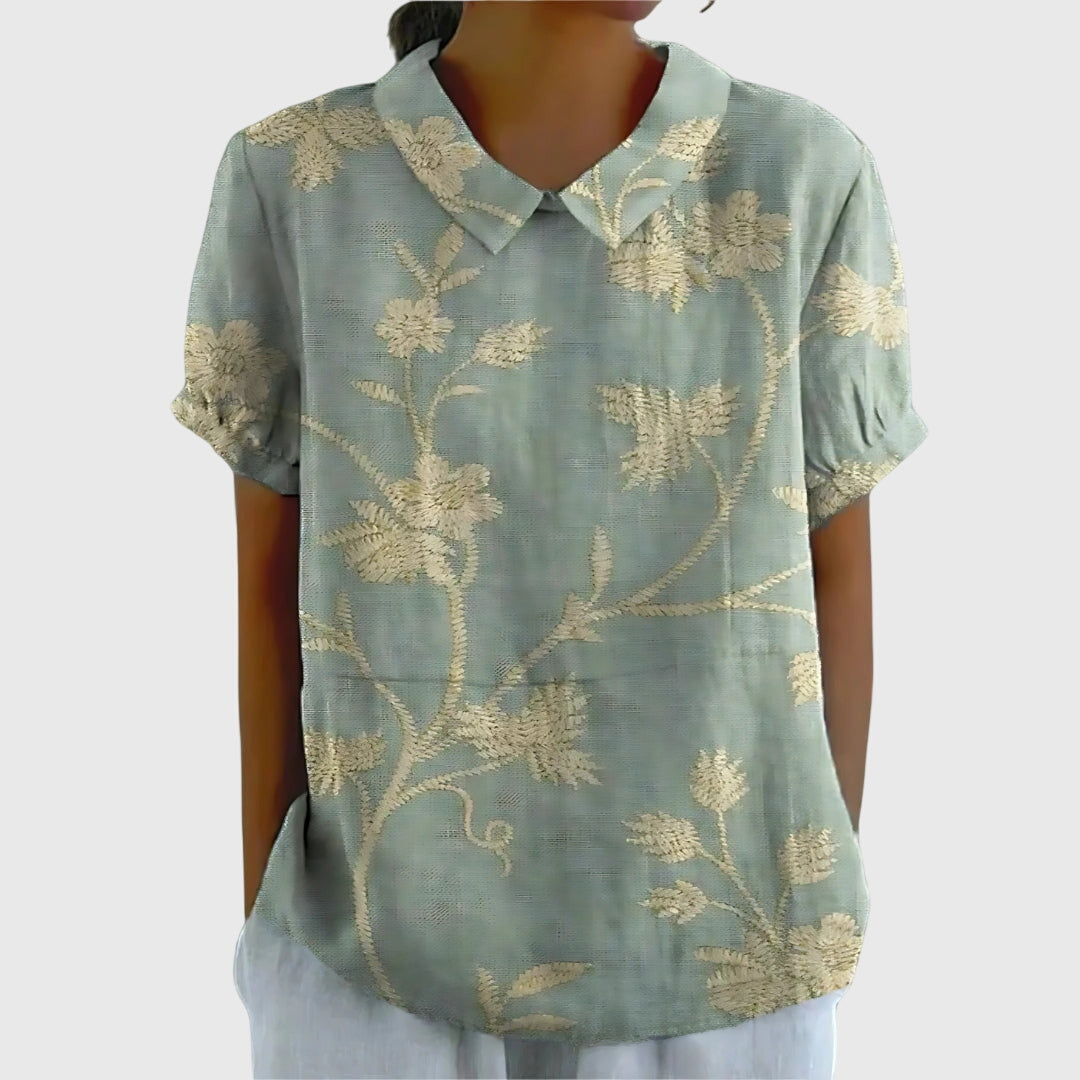 Jenna | Women's Floral Blouse