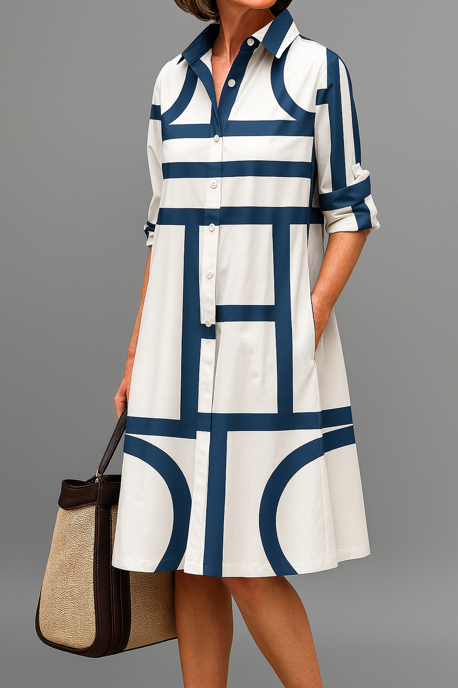 Sienna | Chic Midi Dress