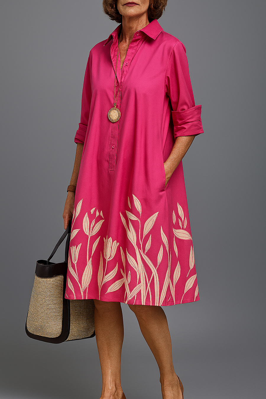 Annmarie | Cozy Midi Dress