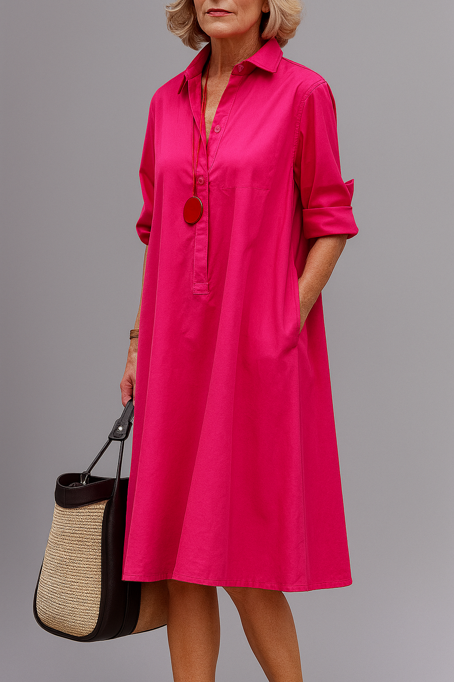 Wilma | Chic Midi Dress