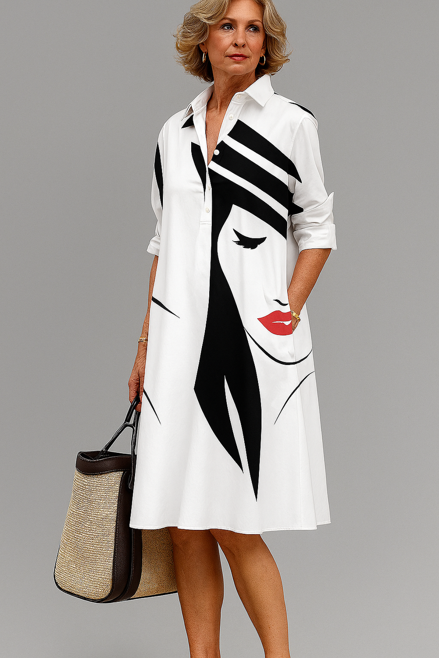 Yvette | Cozy Midi Dress