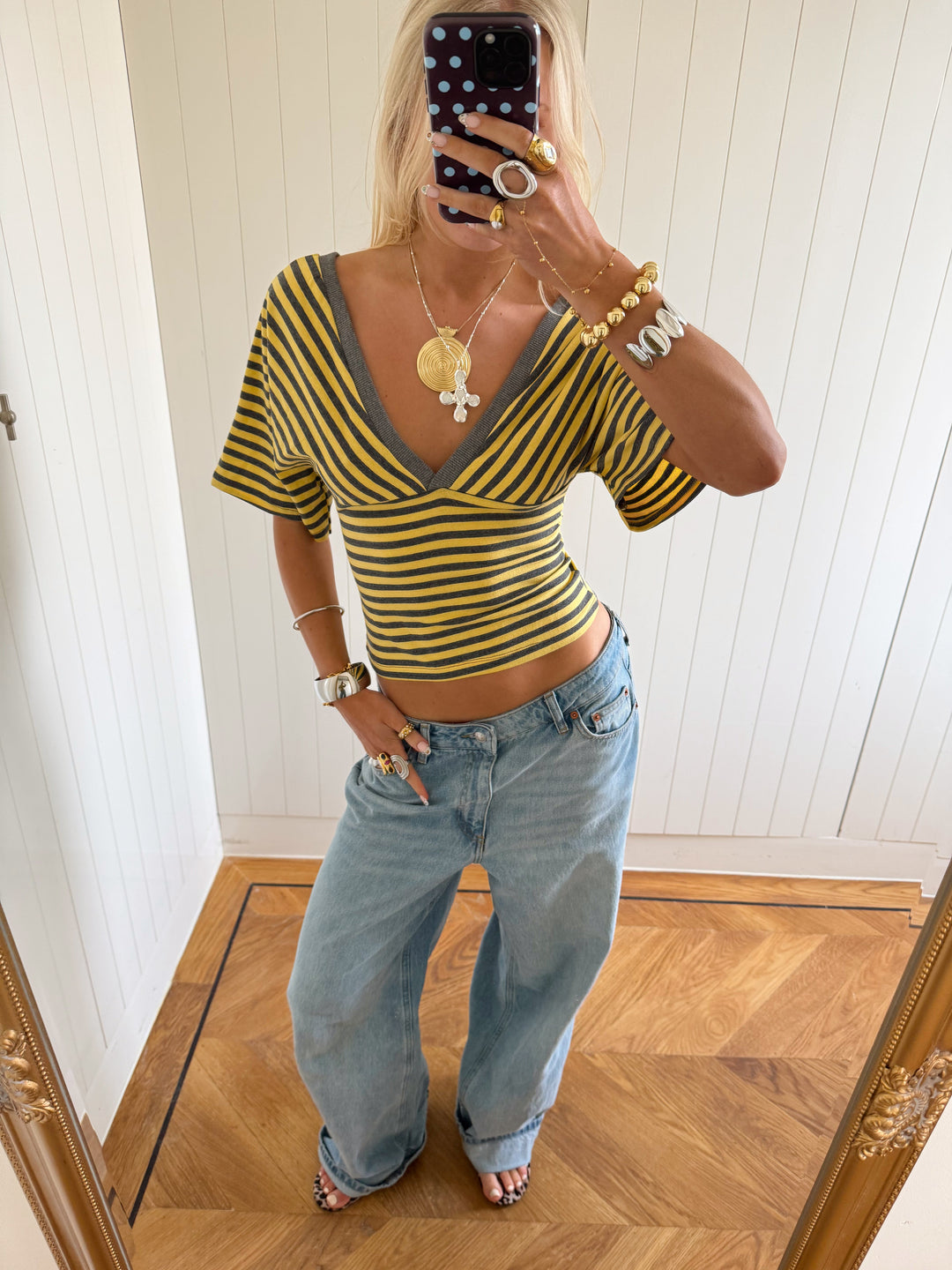 Laura | Scandiv blouse with stripes