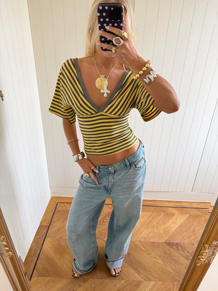 Laura | Scandiv blouse with stripes