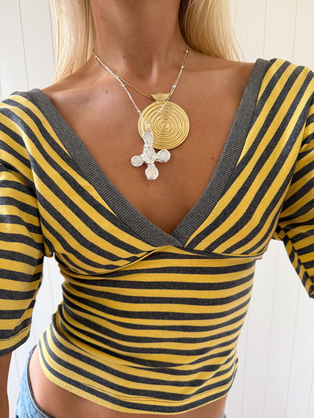 Laura | Scandiv blouse with stripes