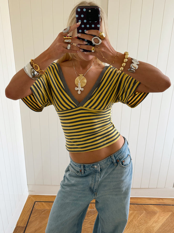 Laura | Scandiv blouse with stripes