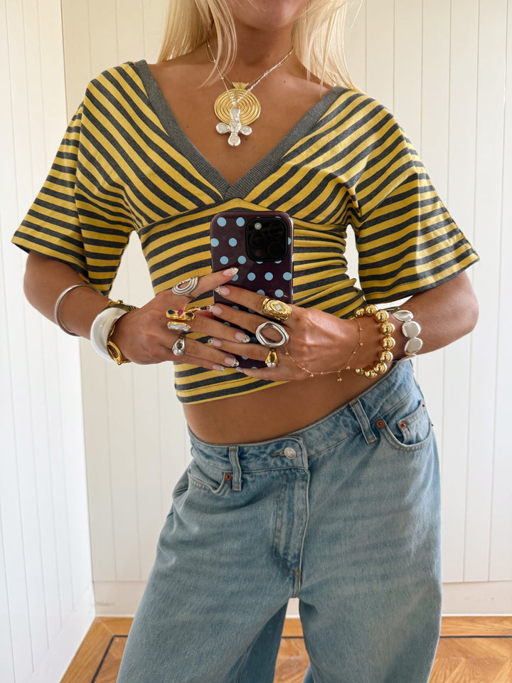 Laura | Scandiv blouse with stripes