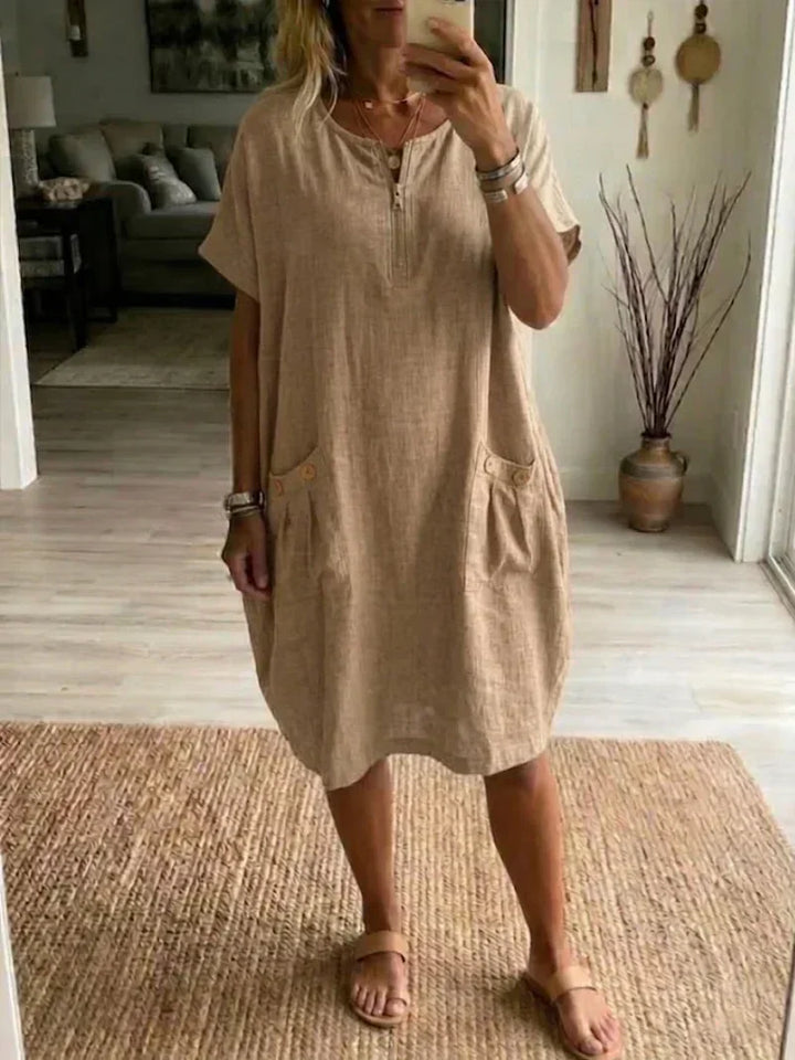 Pascale™ | Maxi Dress with Zip Front