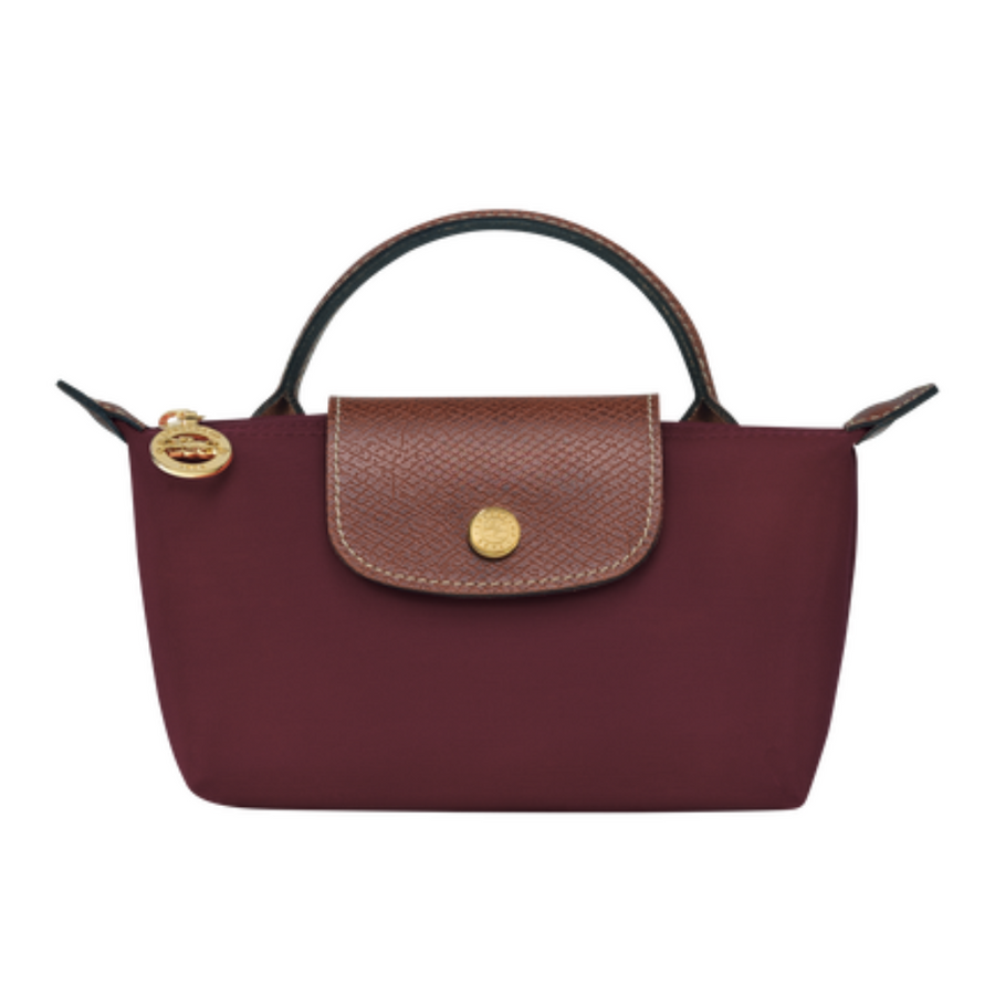 Mini Élan Wine Red Bag with Included Strap