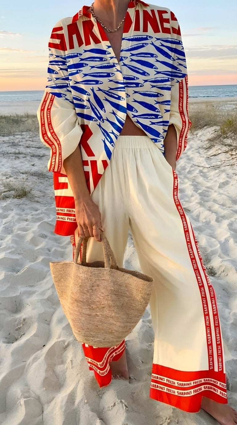 Sardinas™ | Summer Linen Co-Ord