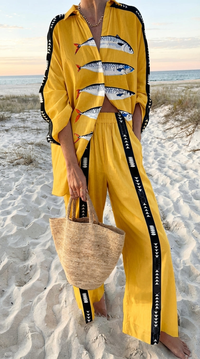 Kaia™ | Summer Linen Co-Ord