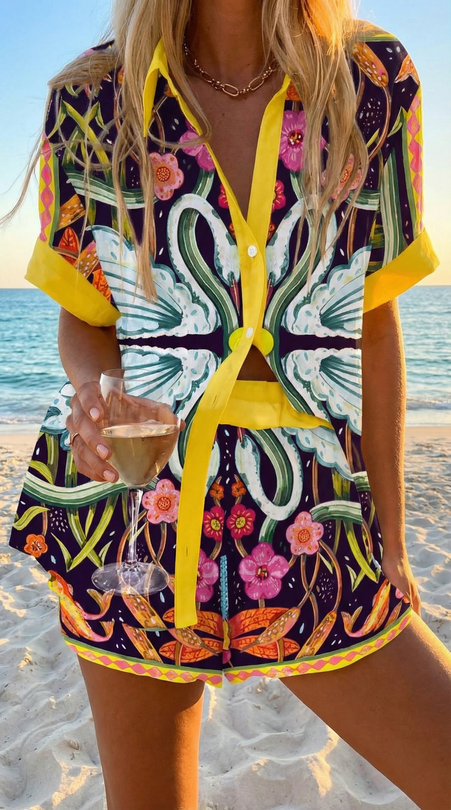 Elara™ | Summer Linen Co-Ord