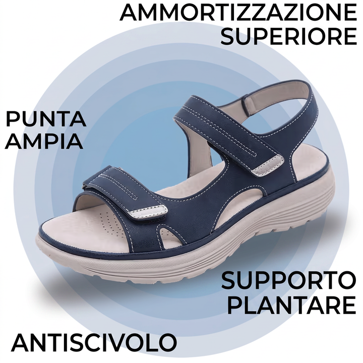 Soline Orthopedic Sandals with Non-Slip Design