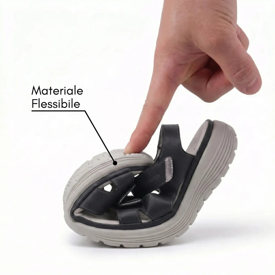 Soline Orthopedic Sandals with Non-Slip Design