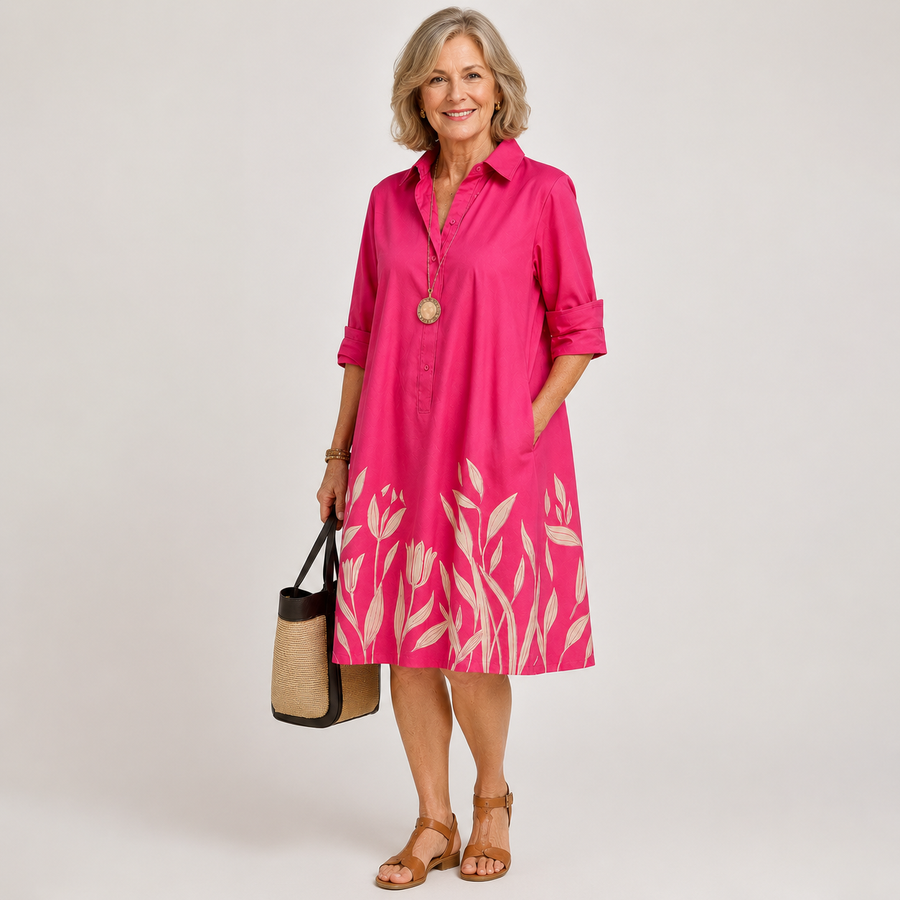Annemarie | Cozy Midi Dress