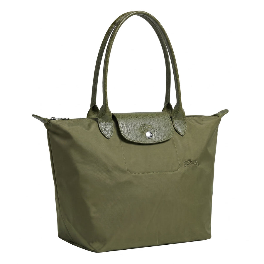 Spacious Luxury Handbag - Emerald Green