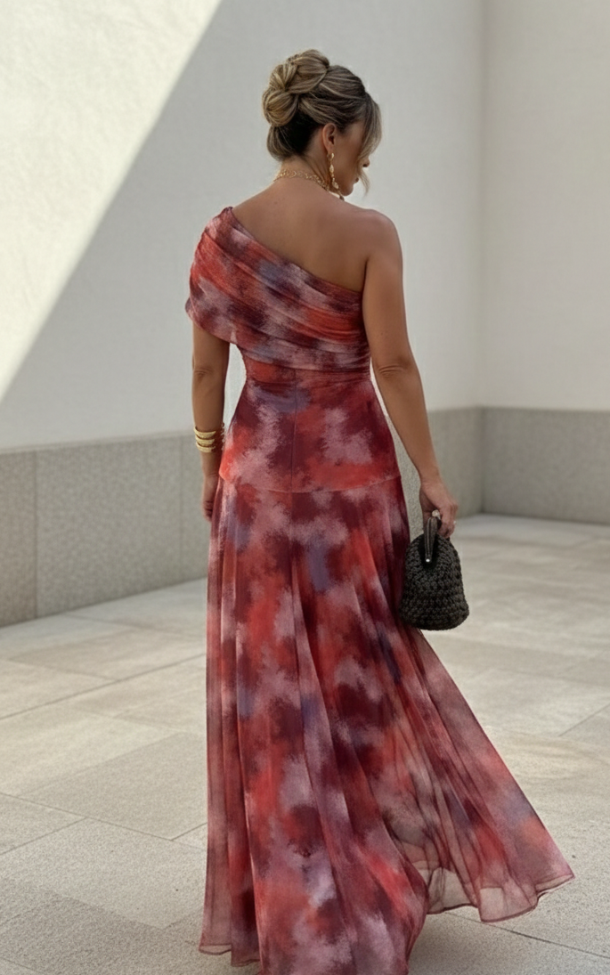Uma | Elegant Flowing Wide Dress
