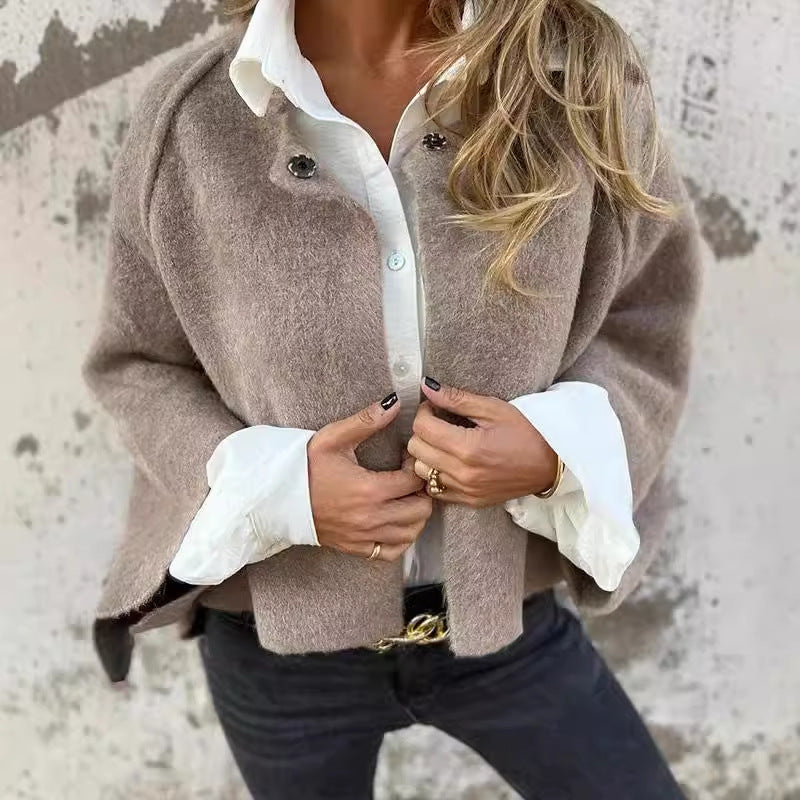 Cecile - Elegant Mid-Season Coat