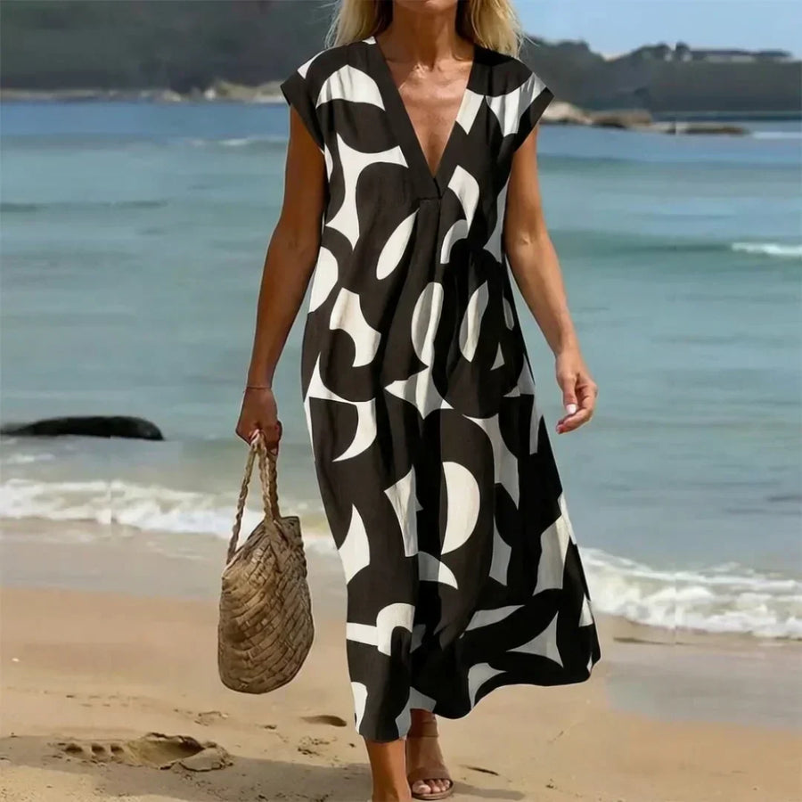 Tatiana™ | Maxi Dress with Cutwork Details