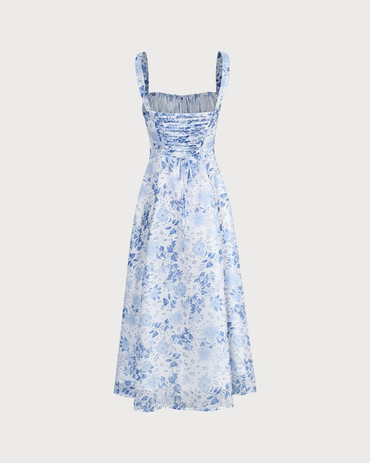 Blue Floral Dress